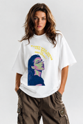 “Keep Going” Oversized Graphic T-Shirt