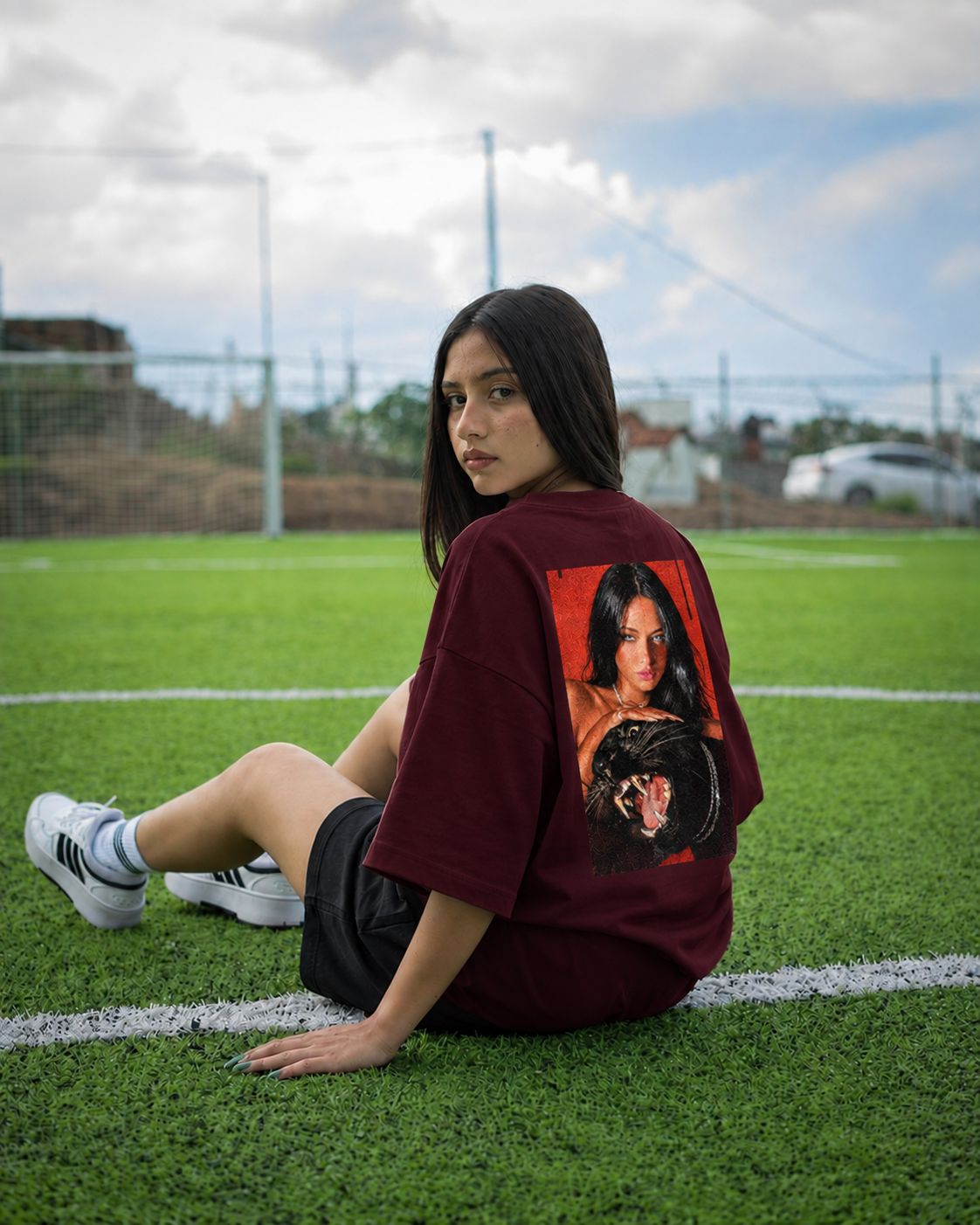 Wild Femme Oversized Tee