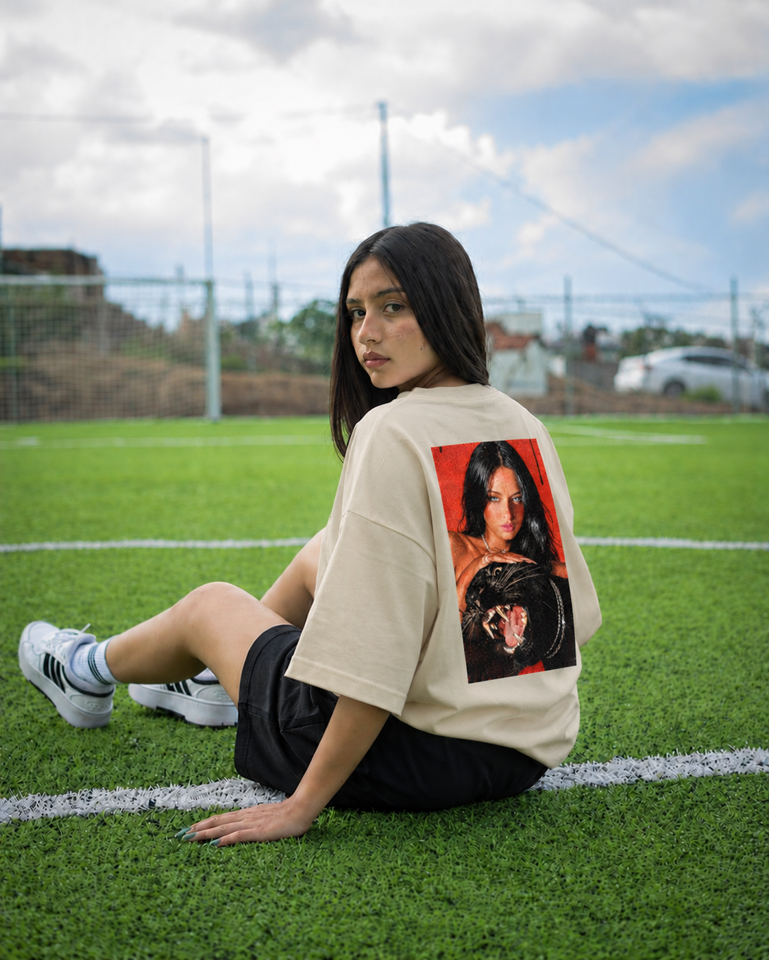 Wild Femme Oversized Tee