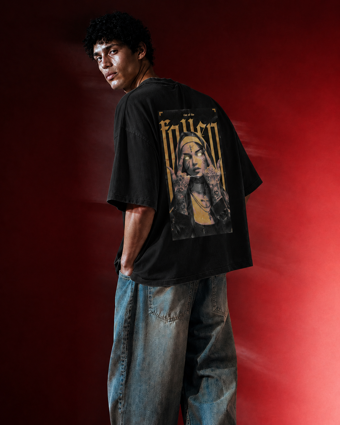 Fallen Faith Oversized T-Shirt