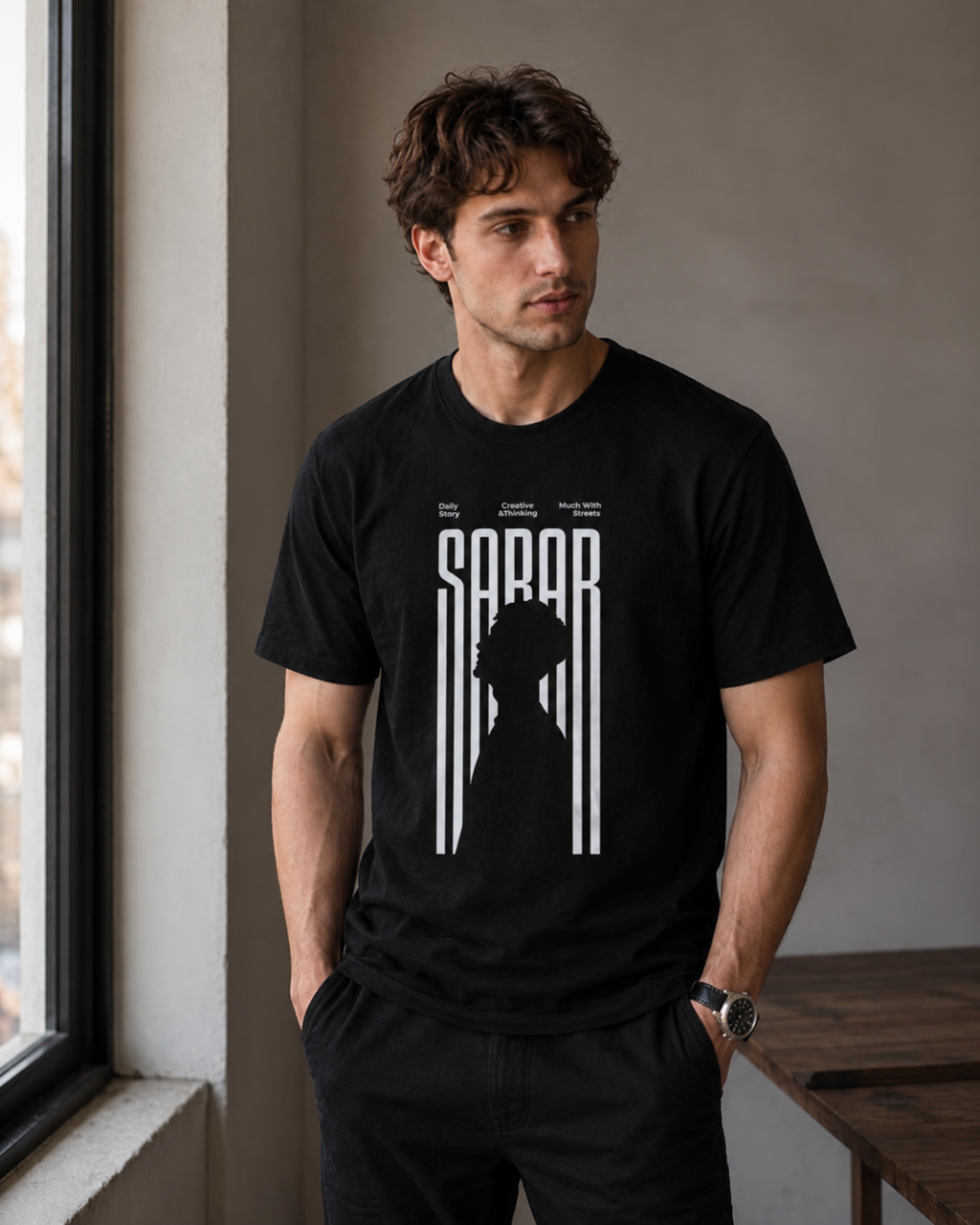 SABAR graphic T-shirt