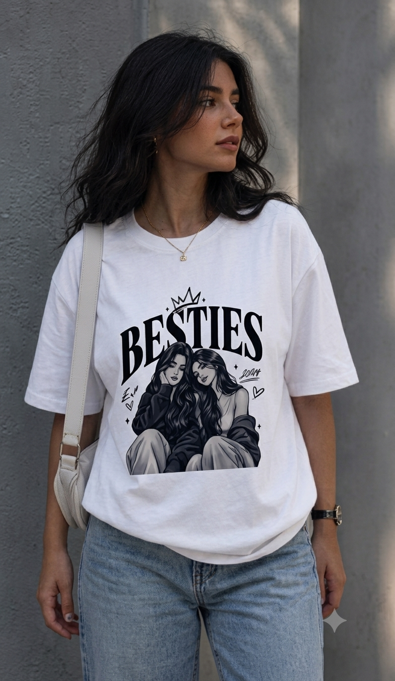 Besties Forever Graphic Tee