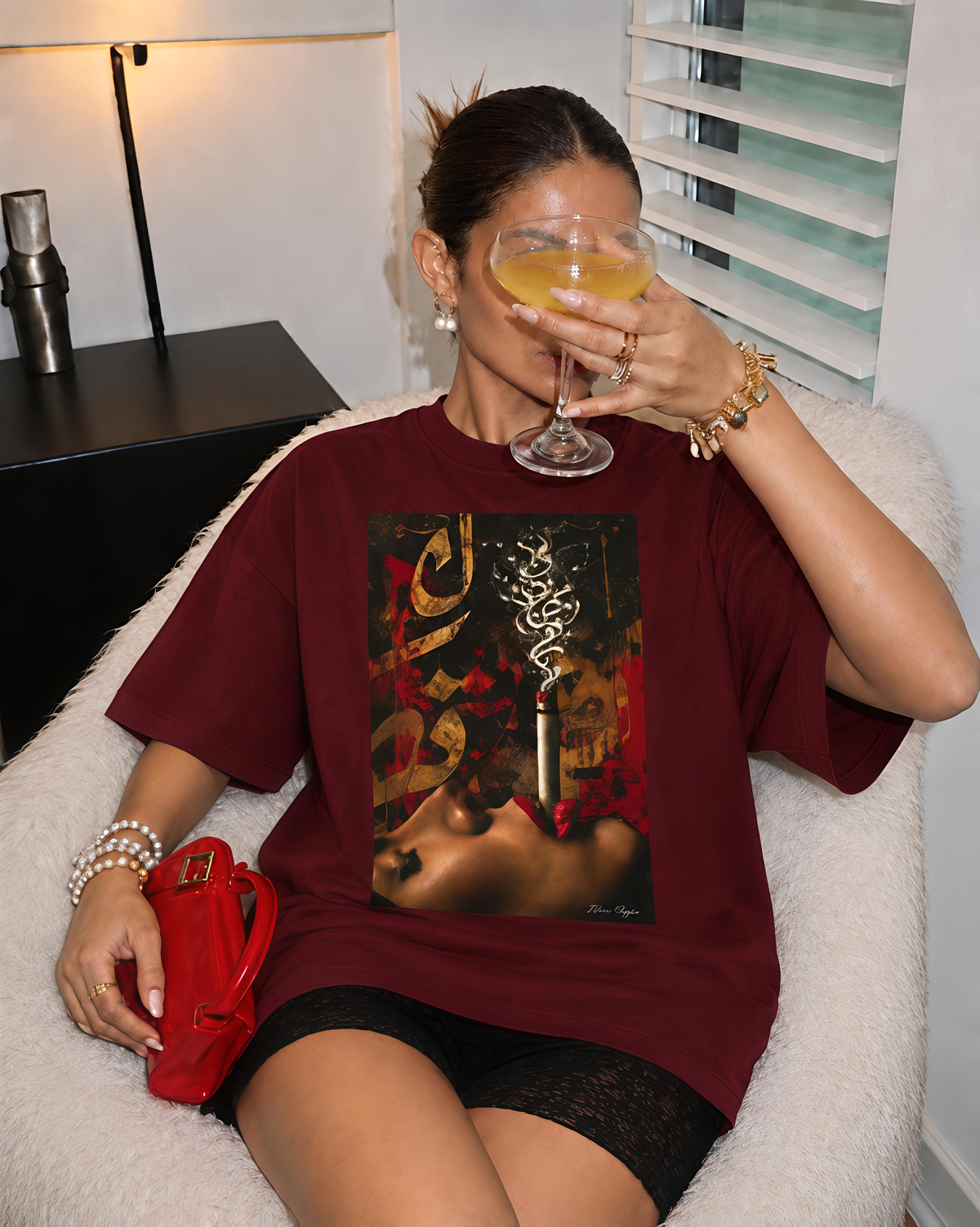Mystic Femme Oversized Premium T-Shirt