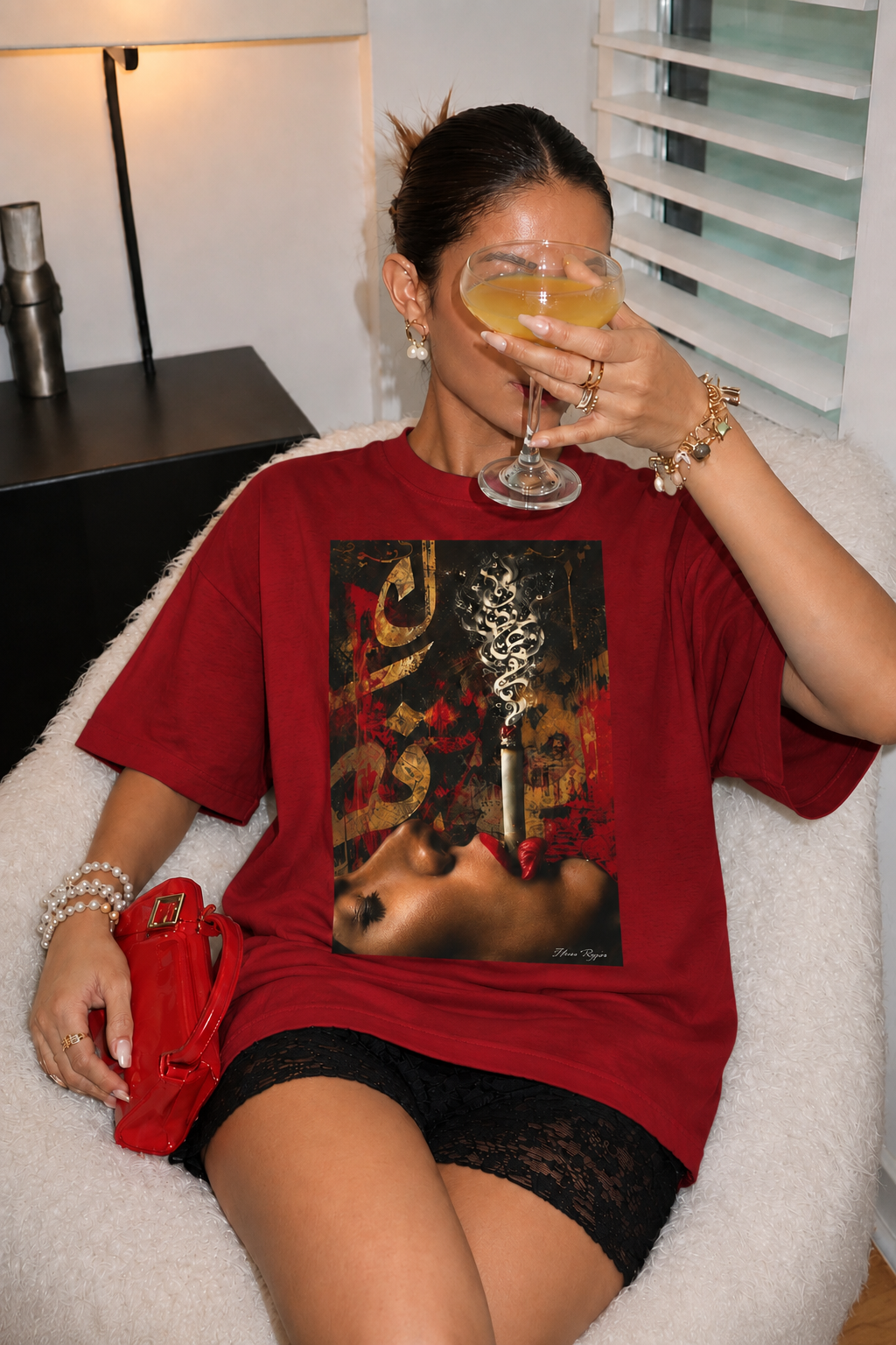 Mystic Femme Oversized Premium T-Shirt