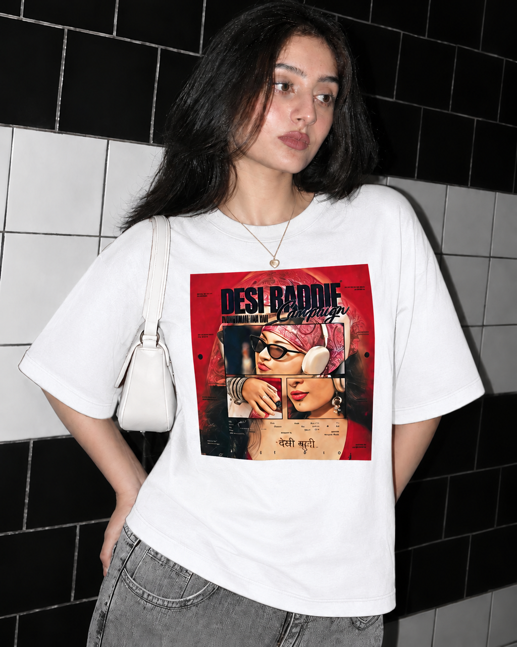 Desi Baddie Oversized T-shirt