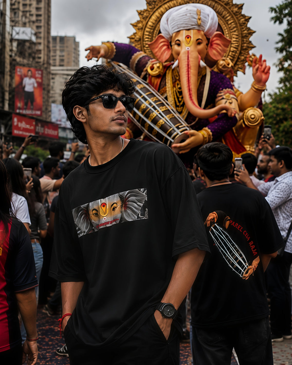 Parel Cha Raja Oversized T-Shirt