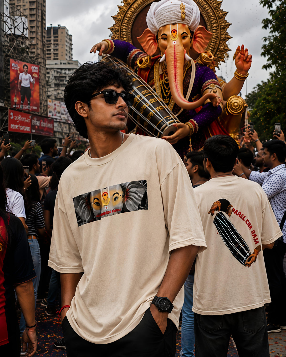 Parel Cha Raja Oversized T-Shirt