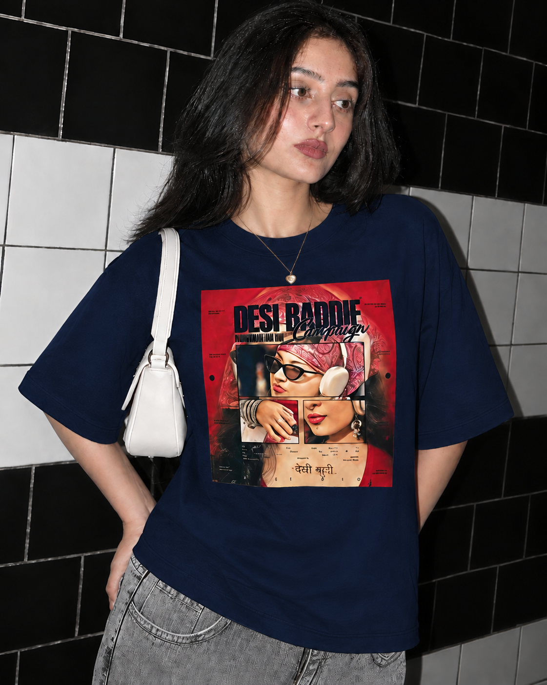 Desi Baddie Oversized T-shirt