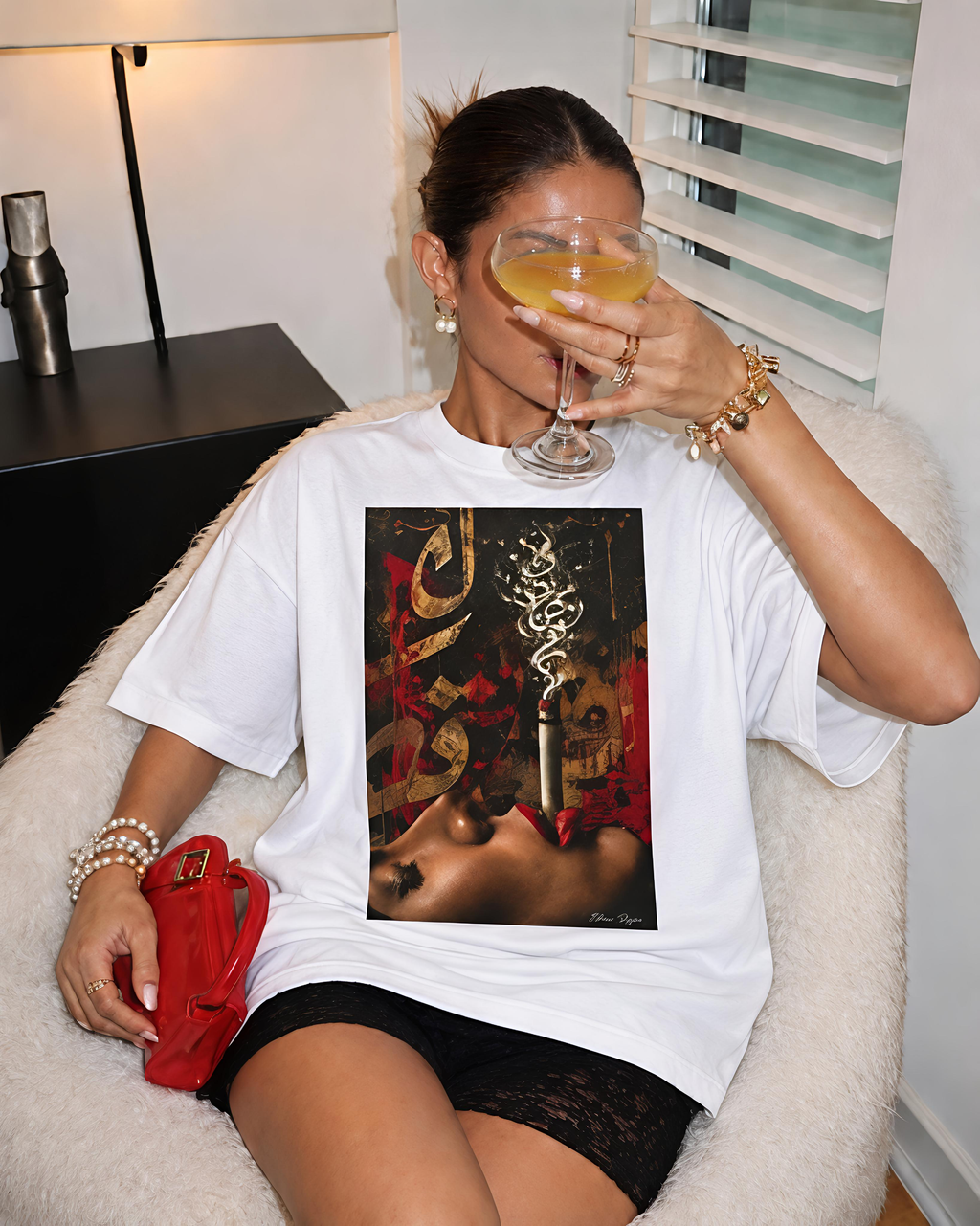 Mystic Femme Oversized Premium T-Shirt