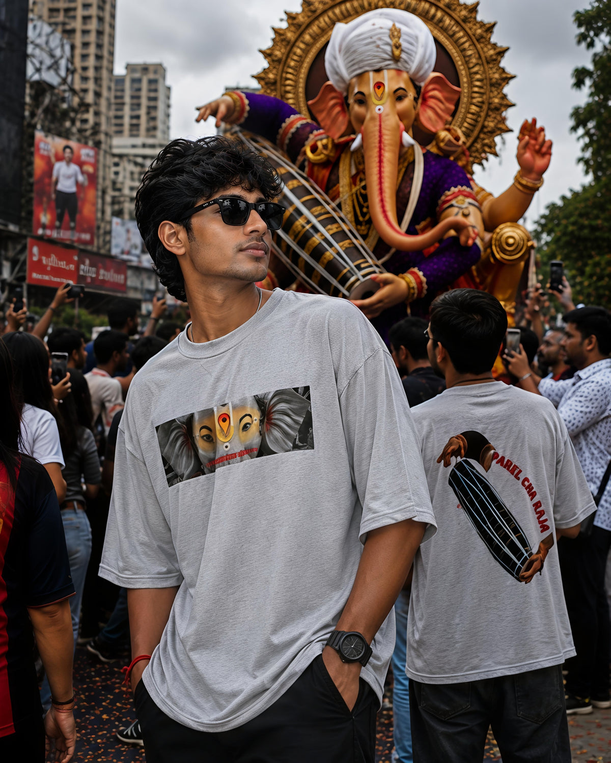 Parel Cha Raja Oversized T-Shirt