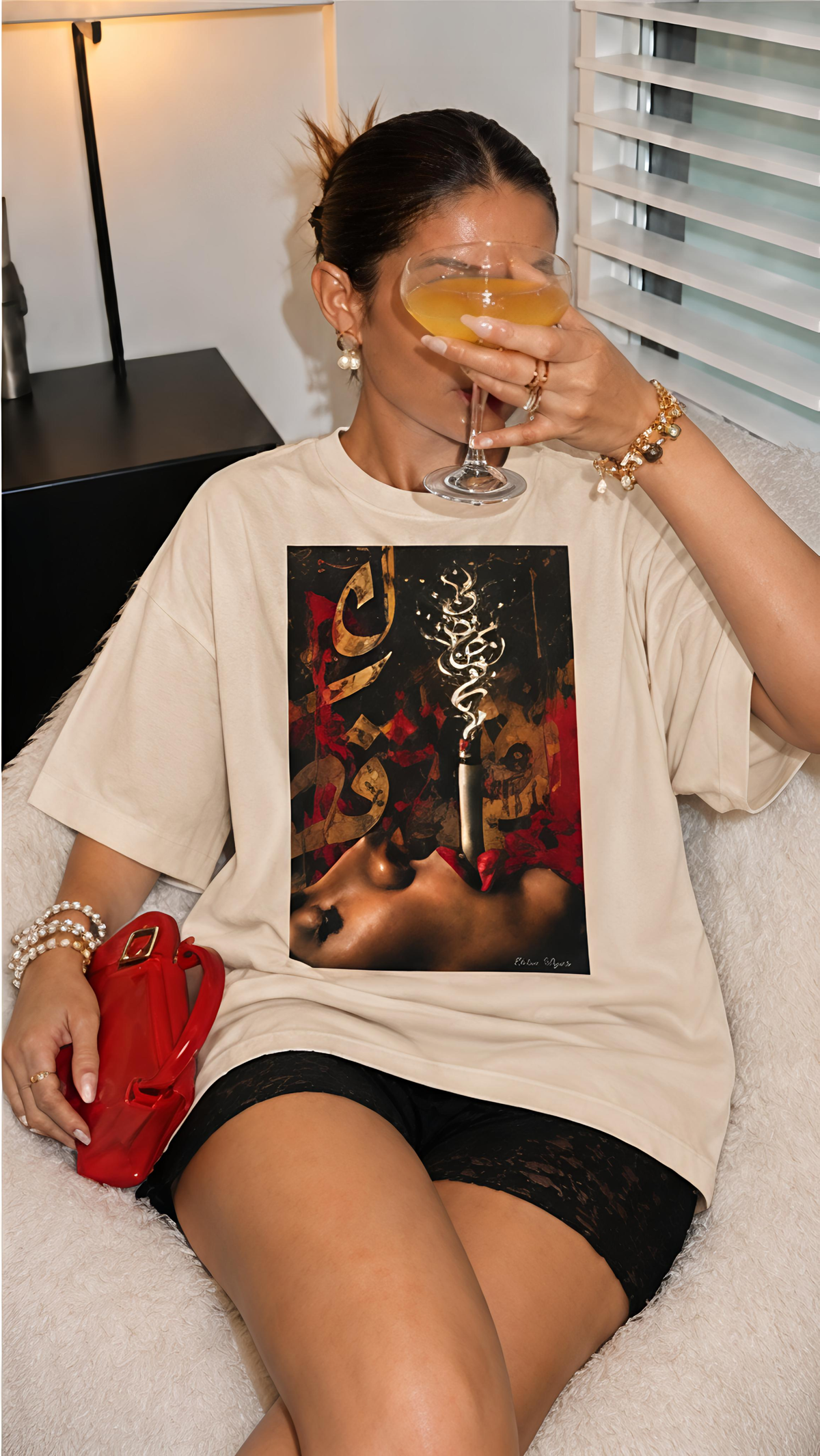 Mystic Femme Oversized Premium T-Shirt